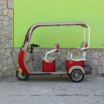 Електрическа триместна триколка Max Motors NEW GOLF RED - Image 3