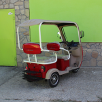 Електрическа триместна триколка Max Motors NEW GOLF RED - Image 6