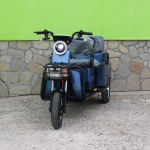 Двуместна CARGO електрическа триколка Max Motors CARGO LUX 1500W BLUE - Image 3