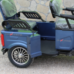 Двуместна CARGO електрическа триколка Max Motors CARGO LUX 1500W BLUE - Image 9
