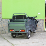 Електрическа триместна товарна триколка MaxiGo Pro, Gray, 2000W, с възможност за регистрация – икономична и мощна! - Image 6