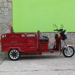 Електрическа триместна товарна триколка MaxiGo Pro, Red, 2000W, с възможност за регистрация – икономична и мощна! - Image 6