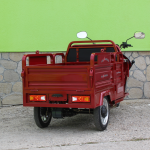 Електрическа триместна товарна триколка MaxiGo Pro, Red, 2000W, с възможност за регистрация – икономична и мощна! - Image 10