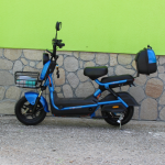 Електрически скутер с педали MaxMotors 500W/48V/15Ah – BLUE - Image 3