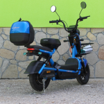 Електрически скутер с педали MaxMotors 500W/48V/15Ah – BLUE - Image 2
