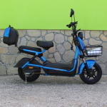 Електрически скутер с педали MaxMotors 500W/48V/15Ah – BLUE - Image 4