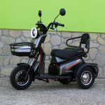 Двуместна електрическа триколка MaxMotors Pudding GRAY,1800W-48V-20Ah - Image 2