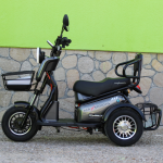 Двуместна електрическа триколка MaxMotors Pudding GRAY,1800W-48V-20Ah - Image 3