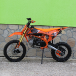 Бензинов кросов Мотор 125сс кубика MAXMOTORS Orange Електрически Стартер - Image 3