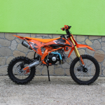 Бензинов кросов Мотор 125сс кубика MAXMOTORS Orange Електрически Стартер - Image 6