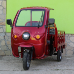 Електрическа Селскостопанска Триколка с Покрив 2000W Maxmotors RED - Image 2