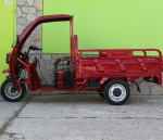 Електрическа Селскостопанска Триколка с Покрив 2000W Maxmotors RED - Image 3