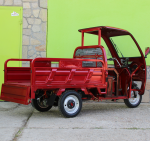 Електрическа Селскостопанска Триколка с Покрив 2000W Maxmotors RED - Image 6