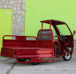 Електрическа Селскостопанска Триколка с Покрив 2000W Maxmotors RED - Image 7