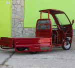 Електрическа Селскостопанска Триколка с Покрив 2000W Maxmotors RED - Image 8