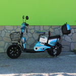 Електрически скутер-велосипед MaxMotors EBZ16 500W – BLUE - Image 9