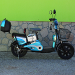 Електрически скутер-велосипед MaxMotors EBZ16 500W – BLUE - Image 2