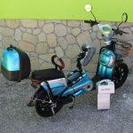 Електрически скутер-велосипед MaxMotors EBZ16 500W – BLUE - Image 4