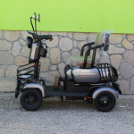 Мини триместна електрическа четириколка MaxMotors A9 GRAY, 1500W, 48V/20Ah - Image 2