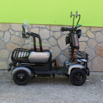 Мини триместна електрическа четириколка MaxMotors A9 GRAY, 1500W, 48V/20Ah - Image 5