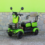 Мини триместна електрическа четириколка MaxMotors A9 GREEN, 1500W, 48V/20Ah - Image 2