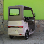 Триместна електрическа триколка Max Motors LUXURY BUS Ivori White - Image 4