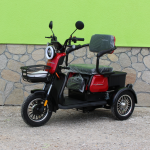 Триместна Триколка MAXMOTORS X1 RED, 1500W, 48V/20Ah