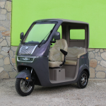 Триместна електрическа триколка Max Motors LUXURY BUS PURPLE