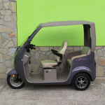 Триместна електрическа триколка Max Motors LUXURY BUS PURPLE - Image 4