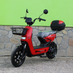 Двуместен електрически скутер с педали AK-Z6, 750W, 48V, N1, Red