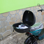 Двуместен електрически скутер с педали AK-Z6, 750W, 48V, N1, Green - Image 3