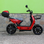 Двуместен електрически скутер с педали AK-Z6, 750W, 48V, N1, Red - Image 4