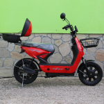 Двуместен електрически скутер с педали AK-Z6, 750W, 48V, N1, Red - Image 5