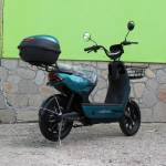 Двуместен електрически скутер с педали AK-Z6, 750W, 48V, N1, Green - Image 7