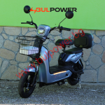 Електрически двуместен скутер – велосипед MaxMotors със 14″ гуми, 500W, 48V/15Ah