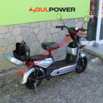 Електрически двуместен скутер – велосипед MaxMotors със 14″ гуми, 500W, 48V/15Ah - Image 4