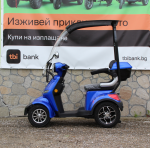 Електрическа четириколка с покрив Max Motors FM4 BLUE, 1500W, 60V, 20Ah - Image 2