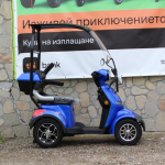 Електрическа четириколка с покрив Max Motors FM4 BLUE, 1500W, 60V, 20Ah - Image 4