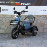 Електрическа триколка Max Motors Grand Pudding 2000W, 60V, 25Ah, Blue