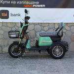 Електрическа триколка Max Motors Grand Pudding 2000W, 60V, 25Ah, Green - Image 2