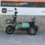 Електрическа триколка Max Motors Grand Pudding 2000W, 60V, 25Ah, Green - Image 3